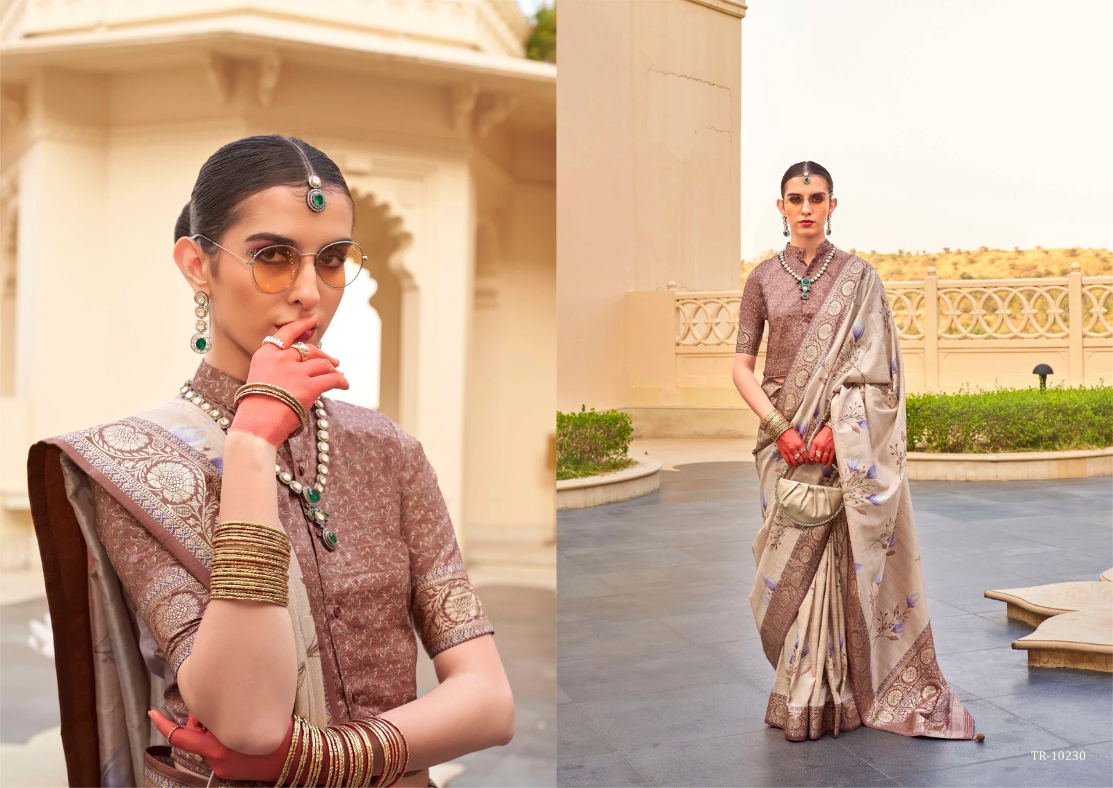 Trirath Pushpavatika Super Pv Silk Wholesale Fancy Sarees Catalog — Wholesale Sarees, MPA wholesale from Surat — Photo 7
